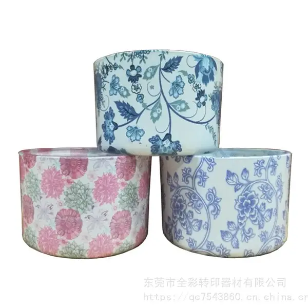 全彩热转印优惠供应低硼酸硅礼品玻璃杯漆染印纸