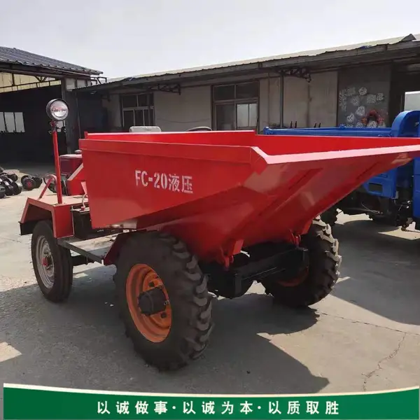 FC-20柴油翻斗车 液压自卸翻斗车街道修路混泥土装卸车