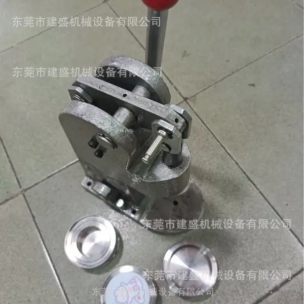 非标定制手动包扣机异型包纽机厂家小型皮革包钮机包扣设备