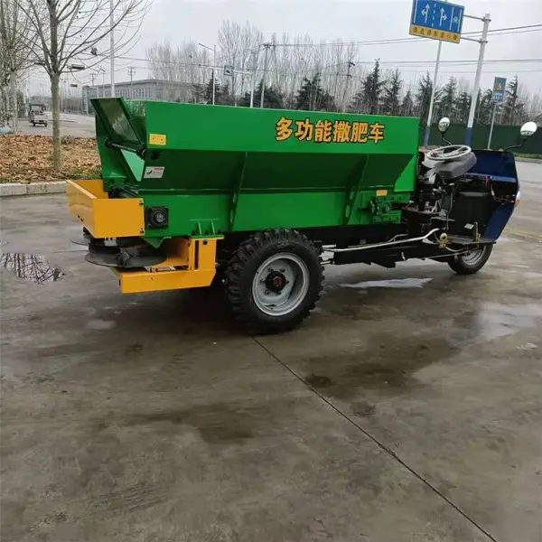 多功能三轮撒粪车 大棚小型撒粪车 干湿粪肥撒肥机