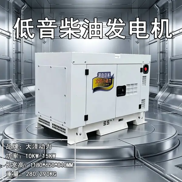 大泽动力300kw柴油发电机四保护预警故障提示