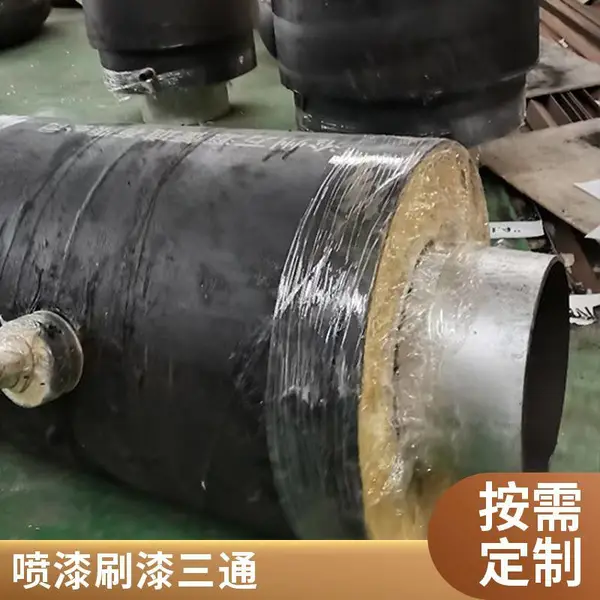 天翔成管道tpep防腐喷漆刷漆三通焊接连接合金钢热压成形冶金造船