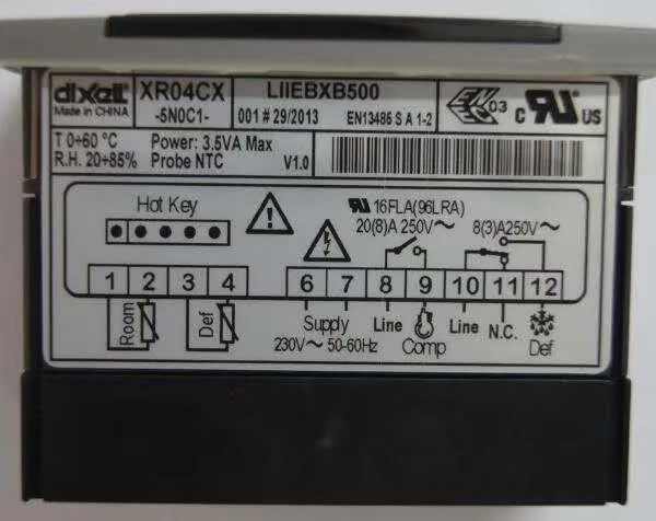 XR20CX ��Ĭ��dixell��˼ С���� XR20CX �¶ȿ�����