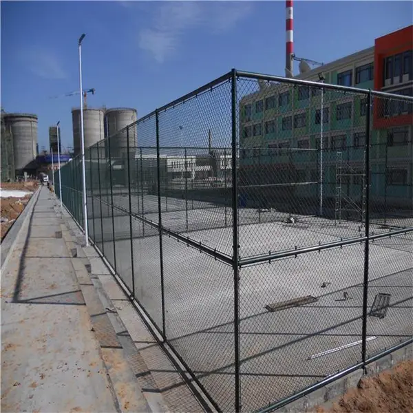 重庆大渡口区篮球场围网 运动场围栏 电力安全围网