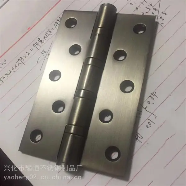 304不锈钢工业合页柜门活页T型平开合页 木门门窗不锈钢铰链