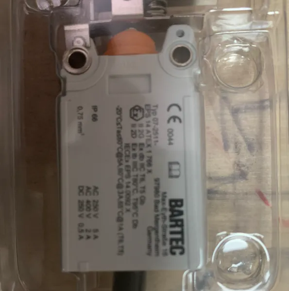 供应 BARTEC 防爆限位开关 07-2511-1030
