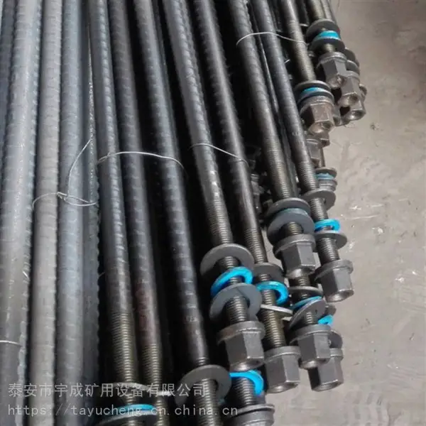 等强螺纹钢树脂锚杆 无纵肋螺纹钢锚杆山东厂家