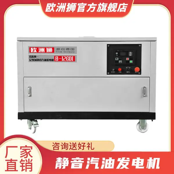 15KW静音汽油发电机欧洲狮B-15GDI厂家