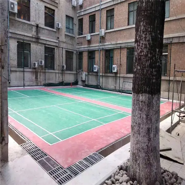 羽毛球体育运动地板 羽毛球运动***地板 羽毛球室塑胶地板