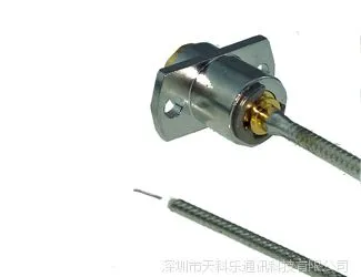 厂家直销SMA连接器 转接头/四孔/法兰/天线座/PCB板-天科乐射频连接器厂家