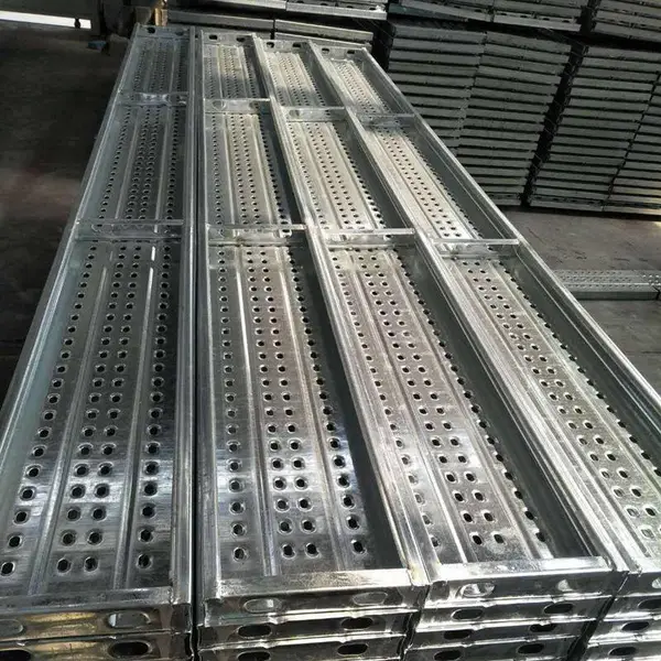 钢跳板2米/3米/4米×250×50建筑跳板-脚手架镀锌跳板 泰江