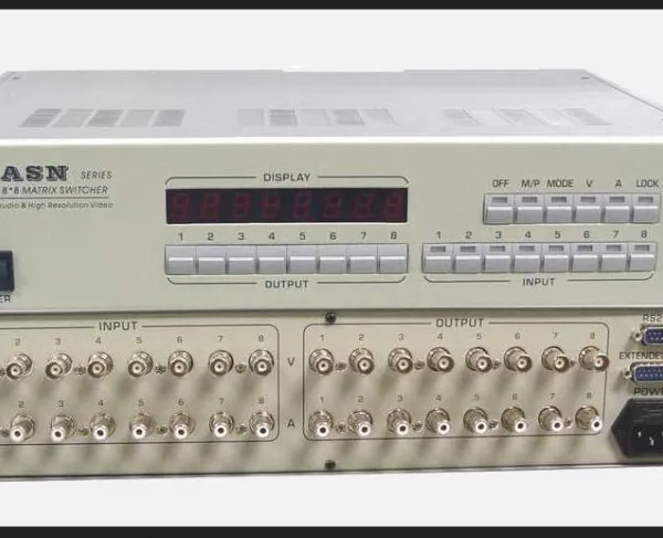8��8������Ƶ�����л��� �ͺ� LG555-VASN-8*8 ��� M56977