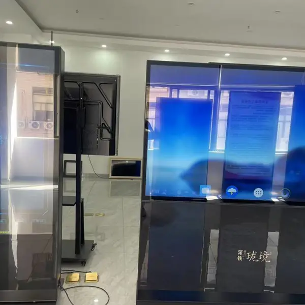 立体式广告机+万能屏深圳源头生产工厂 支持定制
