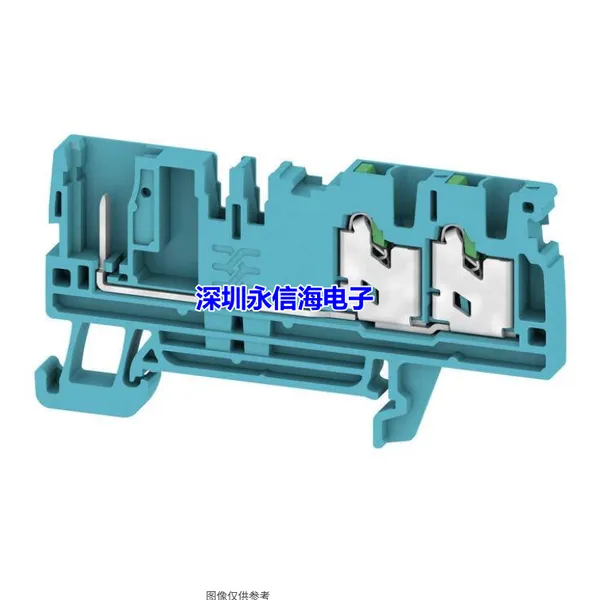 Weidmuller 3051500000 DIN导轨式接线端子 Pluggable terminal, SNAP IN, blue, 2.5 mm, 24 A, Number of connections: 3, N