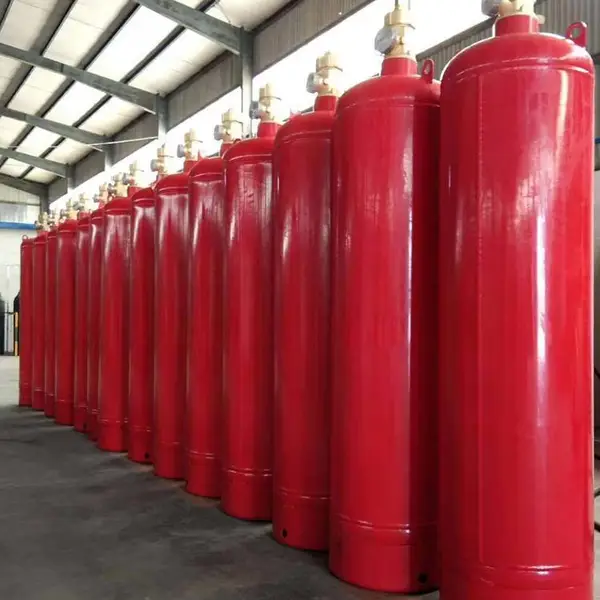 120L柜式七氟丙烷灭火装置 FM200灭火系统配电室消防工程
