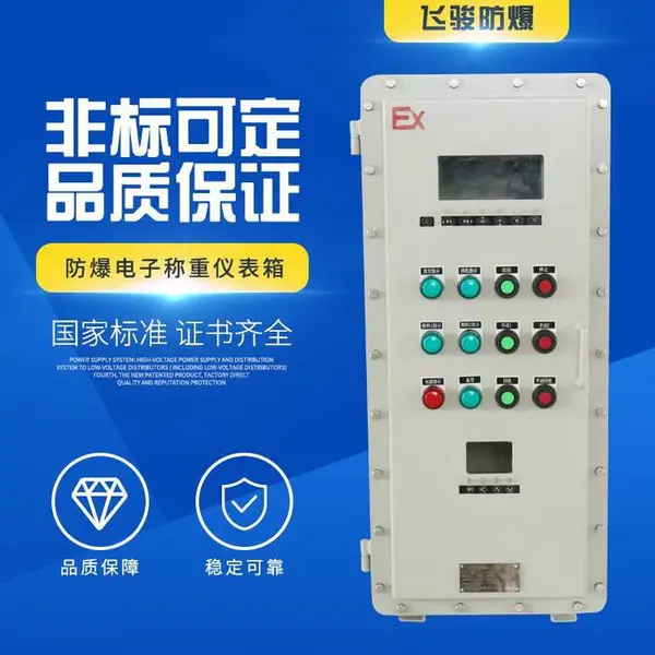化工厂防爆称重仪控制箱 地磅房接线盒模块箱电子秤显示箱