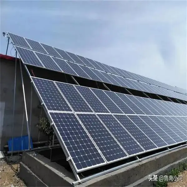 二手太阳能电池板回收 光伏组件 370W 单晶双晶硅上门收购 资源利用
