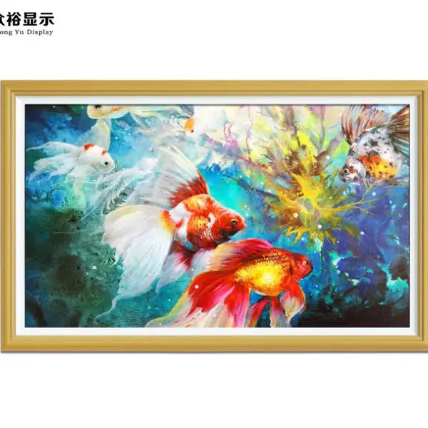 (众裕)55寸高清画展画廊广告机厂家直销