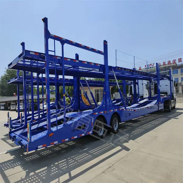 车辆运输半挂车 新疆托运轿车半挂车 新疆六位八位轿运车