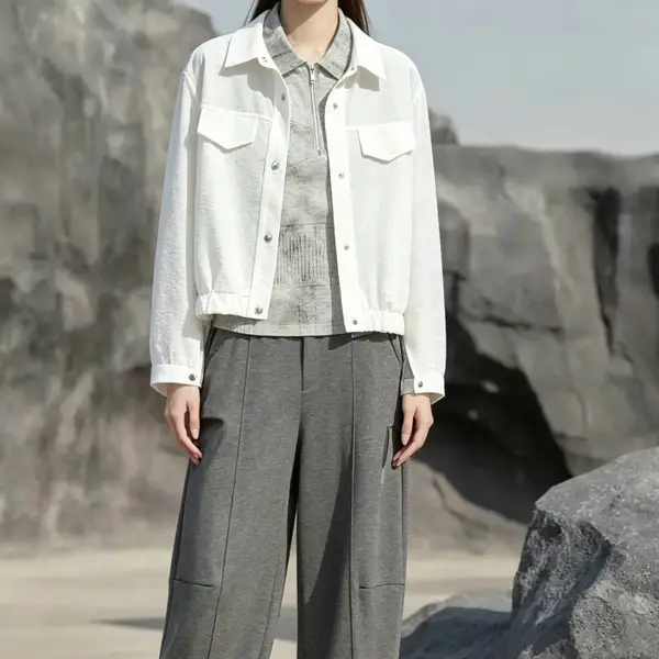 库存女装HKS秋 品牌撤柜尾货大码宽松休闲货源供应链批发