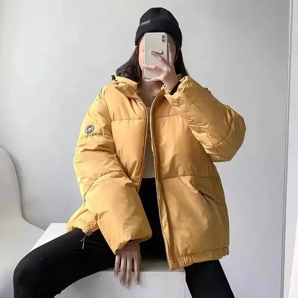 20-40元冬季女装棉衣韩版时尚羽绒服秋冬长袖上衣女式棉袄外套清货