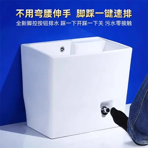 北京拖把盆陶瓷制品***沥水篮拧干专家设计出口产品高品质发货全国包邮