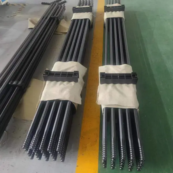台车螺纹钻杆H25-R25/R32-2900 台车钎杆2900mm 2800mm 液压台车钻杆