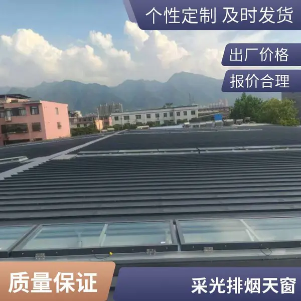 消防排烟天窗 定制生产 车间通风排烟 电动开窗 安装售后