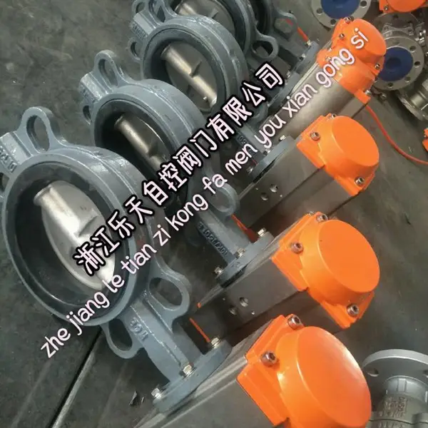 D671F气动衬氟蝶阀