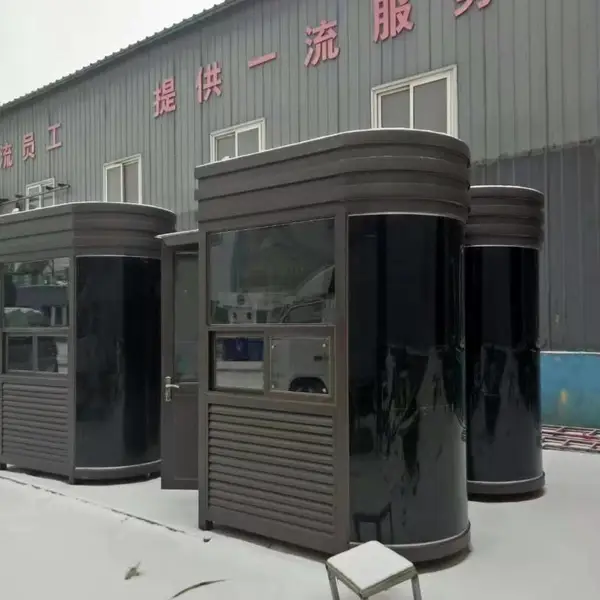 秦皇岛收费岗亭氟碳喷漆岗亭沈阳厂家供应河北,东三省,内蒙发货
