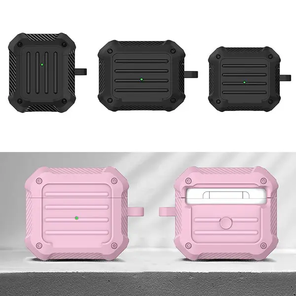 2021新款4代行李箱耳机套AirPods3保护套TPU+PC软壳套