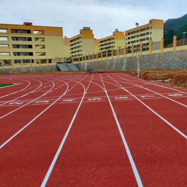 桂林塑胶跑道材料 篮球场地塑胶 室外地坪漆旧场地翻新