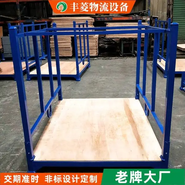 丰菱 布料架 订制插管布匹仓库铁架子 布料的堆垛货架订制 双层仓储货架 FLJ009
