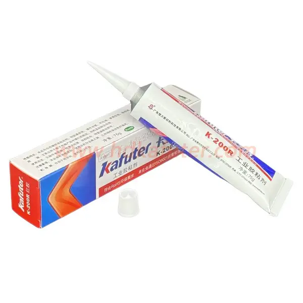 卡夫特K-200R红胶 电子电器定位胶塑料螺丝胶水 75g