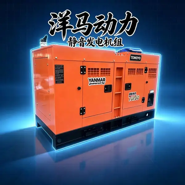 大泽动力15KW柴油发电机组工厂备用电源