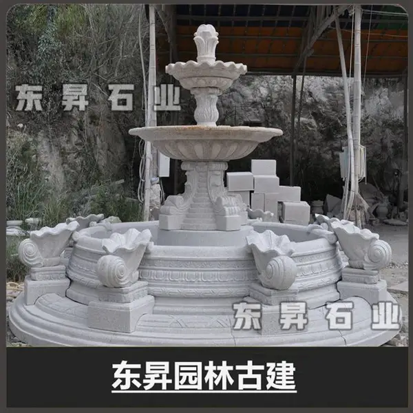 ����н�ʯ����ˮ�� ʯ����Ȫ ԰��ͥԺ����ʯͷ���ܰڼ�