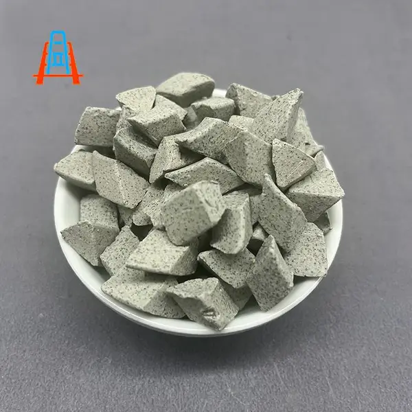 棕刚玉磨料研磨石研磨块抛磨石抛磨块抛磨粒研磨粒菱形石斜三角