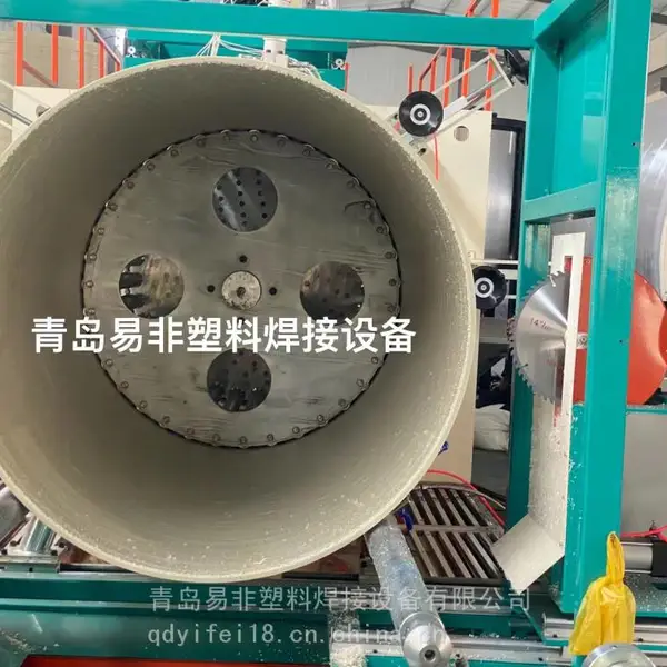 PPH缠绕罐生产线设备 化工储罐 PP通风风管缠绕机