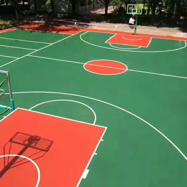 专业的丙稀酸硅PU场地塑胶跑道PVC地板橡胶地板等体育设施工程