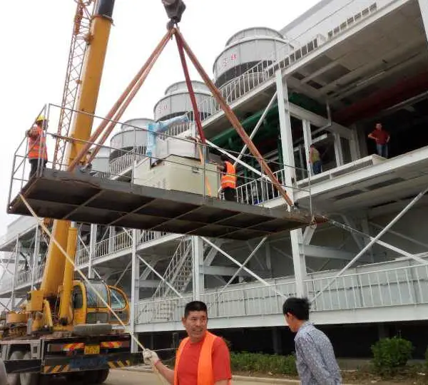 宿迁蓝瑟大件起重吊装公司,吊车叉车出租,无尘室设备搬运,搬迁