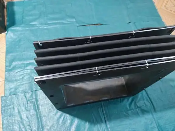 新型环保钢厂用振动筛软连接_加工
