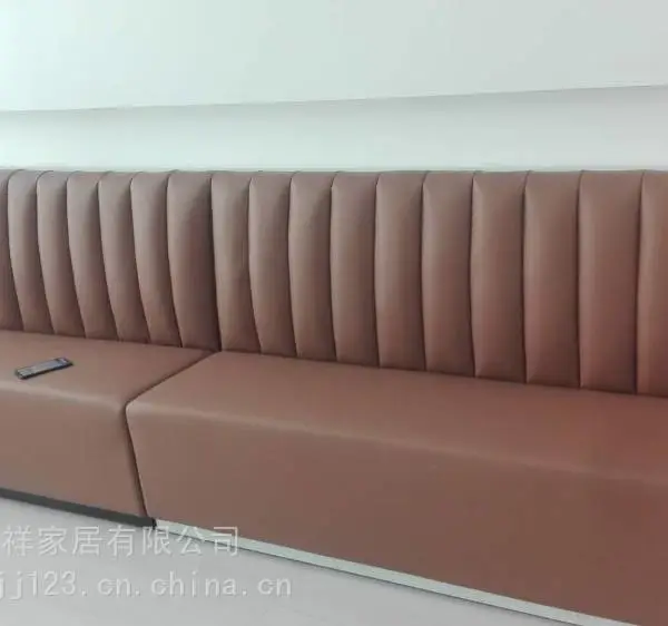 专业沙发定制 包房沙发茶餐厅卡座沙发桌椅订做厂家 高密度海绵沙发垫定制