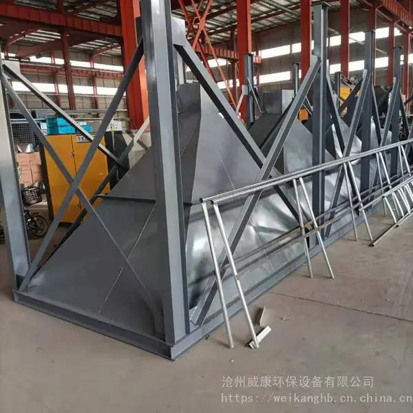 威康定制除尘设备制作安装工程 工业大型96-8脉冲布袋除尘器装置