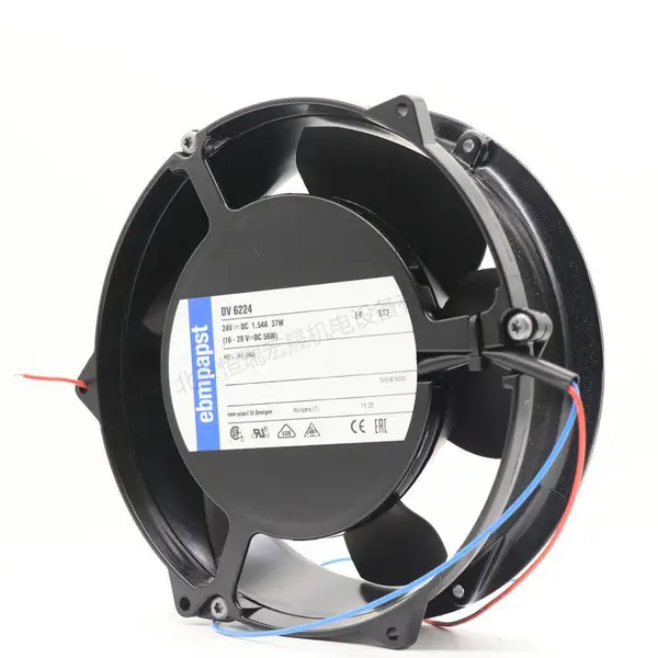 原装德国ebmpapst DV6224 40W 24V 机柜散热混流风机