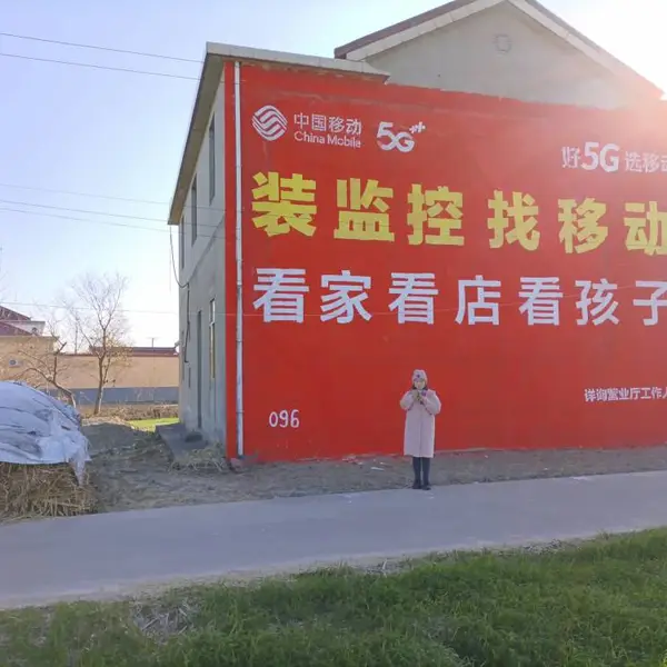 东营墙体广告,多向延伸、城乡互联