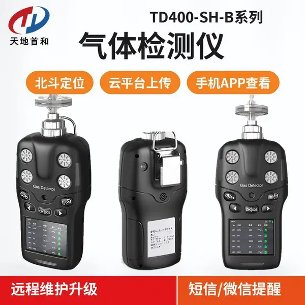 便携式甲烷检测仪TD400-SH-B-CH4气检仪泵吸式LED照明数字传感器