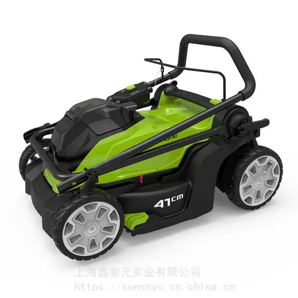 双压直流草坪机推草机园林工具48V草坪机格力博greenworks