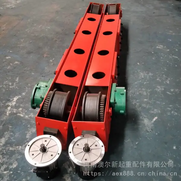 欧式起重机端梁 地轨车行走端梁 门吊行走减速机端梁