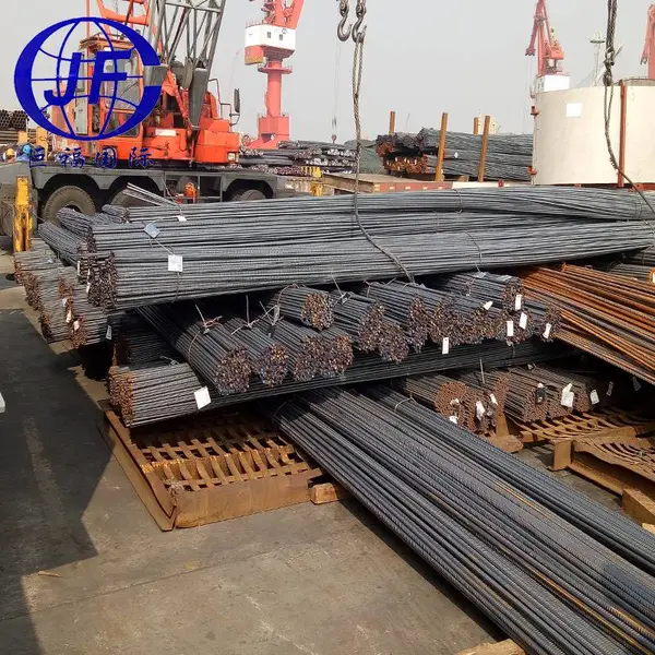 HRB400CR加铬螺纹钢厂价销售,上海巨福出口三级螺纹钢