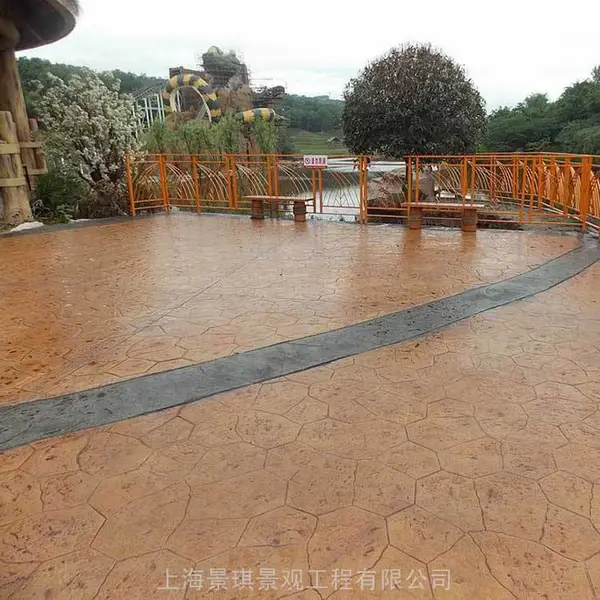 陕西仿雨花石压模模具供应 汉中市压模地坪材料施工队 厂家推荐